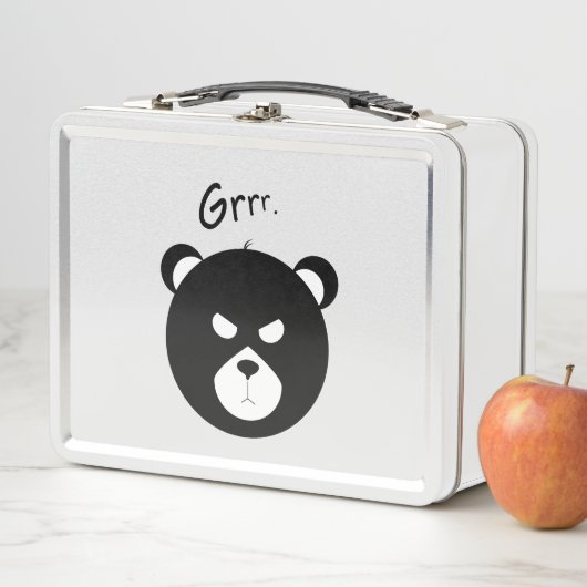 Grumpy Beer Metal Lunchbox (In situ)