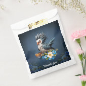 Grumpy Bird op maandag. Bedankzakje (Gezegeld)