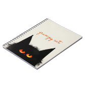 Grumpy Black Cat Notitieboek (Linkerzijde)