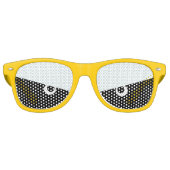 Grumpy Carton Comic Eyes Party Lunettes de soleil (Devant)