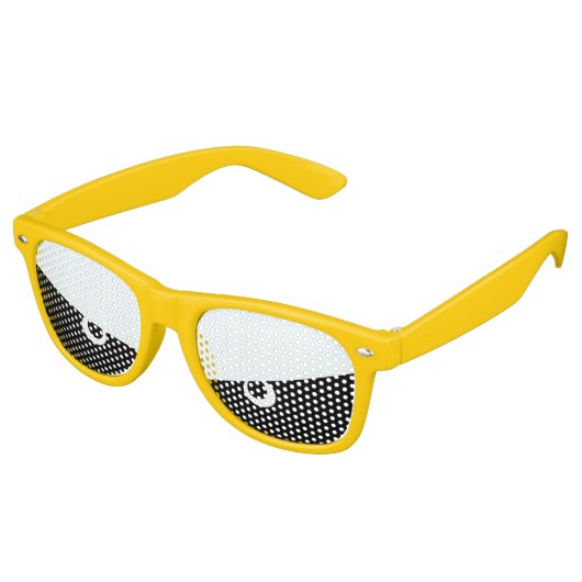 Grumpy Carton Comic Eyes Party Lunettes de soleil (Angulaire)