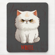 Grumpy cat bemoediging muismat