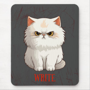 Grumpy cat bemoediging muismat