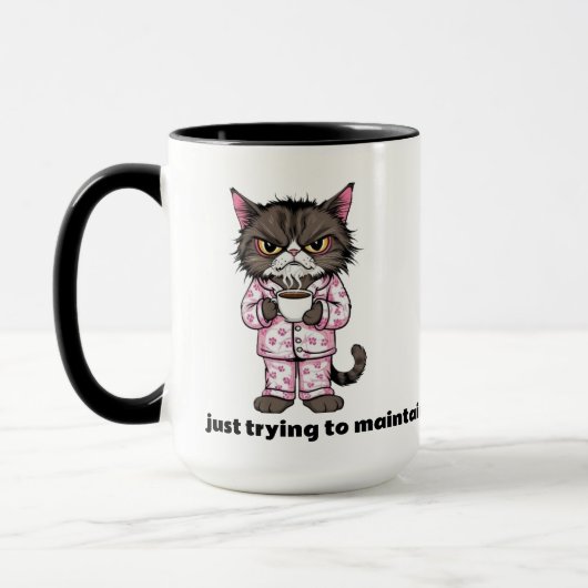 Grumpy Cat Café Mug (Gauche)