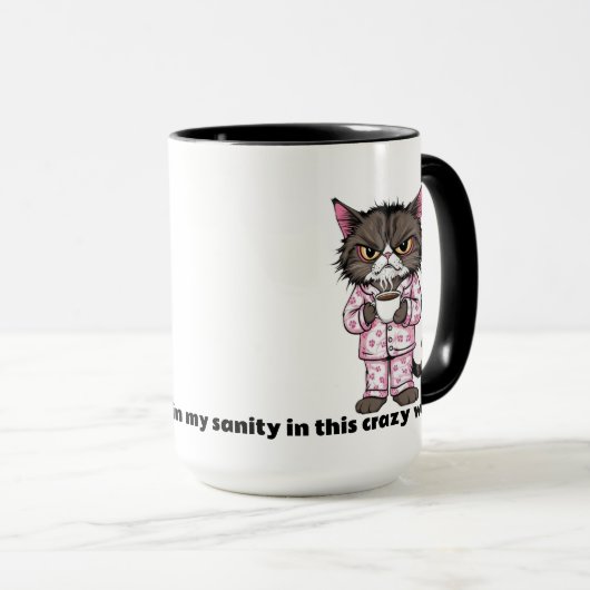 Grumpy Cat Café Mug (Devant droit)