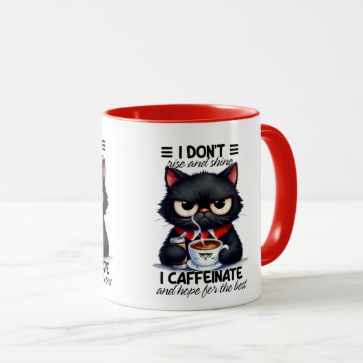 Grumpy Cat Café Mug (Devant droit)