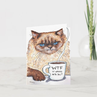 Grumpy Cat card Feestdagen Kaart
