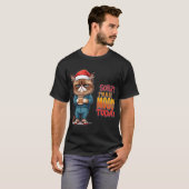 Grumpy Cat Christmas Mood T-shirt (Voorkant volledig)