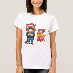 Grumpy Cat Christmas Mood T-shirt