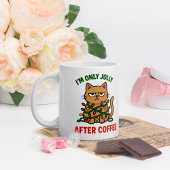 Grumpy Cat Christmas Mug | Jolly Après Café, Dra