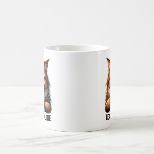 Grumpy Cat Coffee Mok - 'Laat me met rust' (Center)
