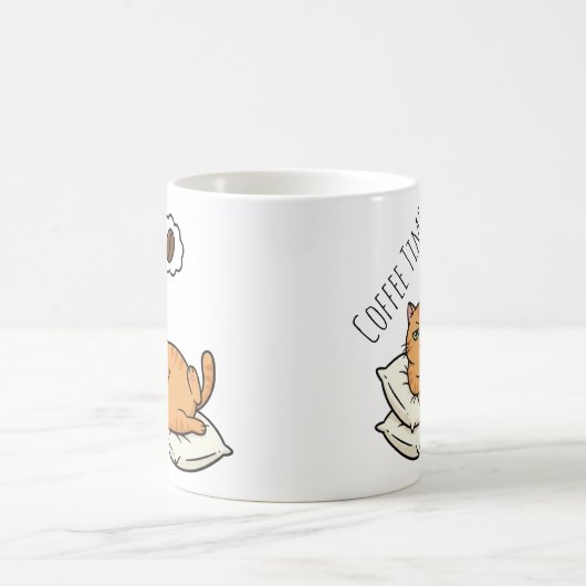 Grumpy Cat Coffee Time Ceramic Mug (Centre)