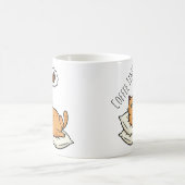 Grumpy Cat Coffee Time Ceramic Mug Koffiemok (Center)