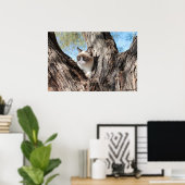 Grumpy Cat™ dans un arbre Poster (Bureau à domicile)