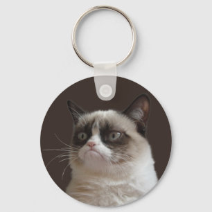 Grumpy Cat - de Sleutelhanger van de Grumpy Stare