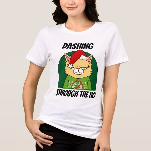 GRUMPY CAT FILANT À TRAVERS LES T-SHIRTS NON (Recto)