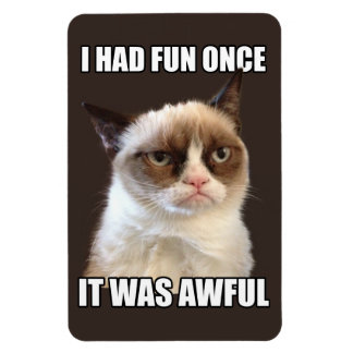 Grumpy Cat flexibele magneet