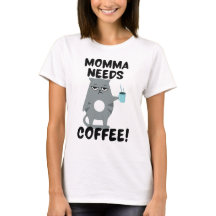 Grumpy Cat Funny Coffee Lover T-Shirt