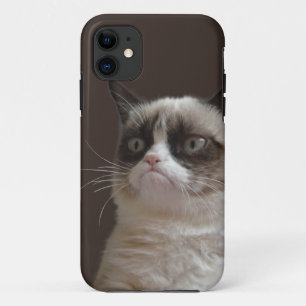 Grumpy Cat Glare iPhone 11 Hoesje