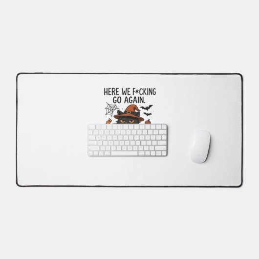 Grumpy Cat Halloween Classic T-shirt Bureaumat (Keyboard & Muis)
