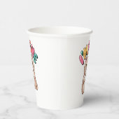 Grumpy Cat "I'm Fine" Funny Cartoon Shirt Papieren Bekers (Rechts)