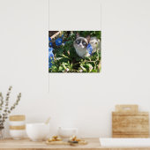 Grumpy Cat in the Morning Glories 20x16 Poster (Cuisine)