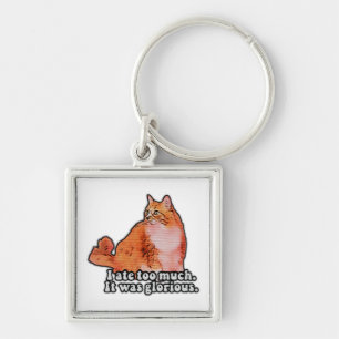 Grumpy cat meme for cat persons and kitten lovers sleutelhanger