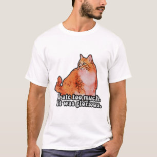 Grumpy cat meme for cat persons and kitten lovers t-shirt