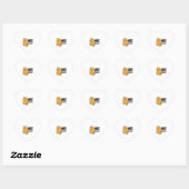 Grumpy Cat - Meme Grappige Kat Hart Sticker (Vel)