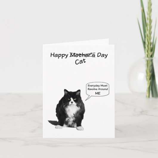 Grumpy Cat Mère's Day Note Cartes (Devant)
