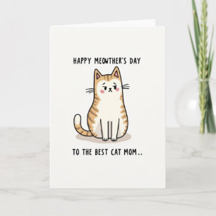 Grumpy Cat Moederdag Beste Moeder Kaart