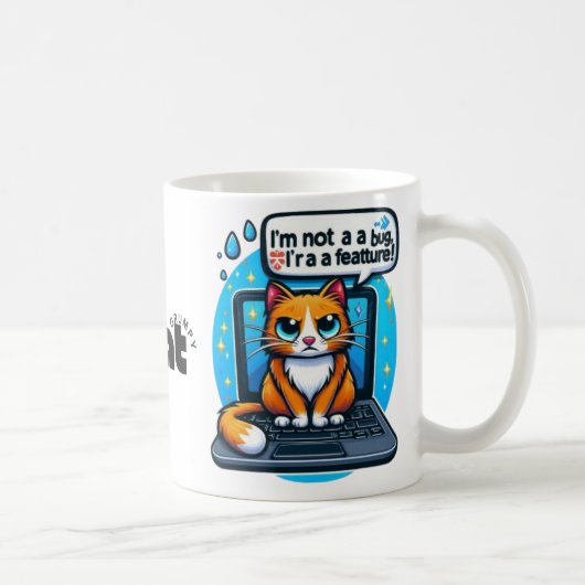 Grumpy Cat Mok - Grappig Cat Lover Gift (Rechts)