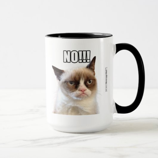 Grumpy Cat™ NON ! ! ! Mug (Droite)