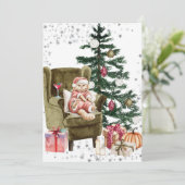 Grumpy Cat Paar Kerst Kaarten (Staand voorkant)