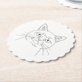 Grumpy cat paper onderzetter