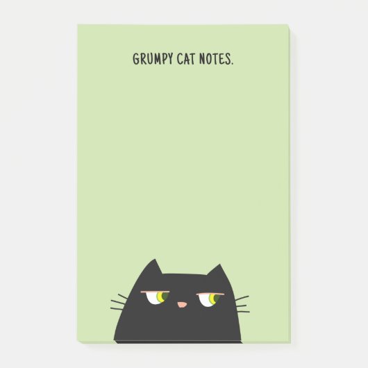 Grumpy Cat Plakbriefjes Grappig Schattig Kawaii Post-it® Notes (Voorkant)