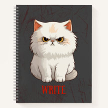 Grumpy Cat Pun Fun Schrijf Journal Notitieboek