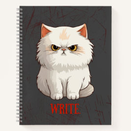 Grumpy Cat Pun Fun Schrijf Journal Notitieboek