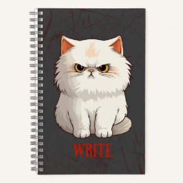 Grumpy Cat Pun Fun Schrijf Journal Notitieboek