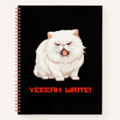 Grumpy Cat Puns Fun journal carnet (Devant)