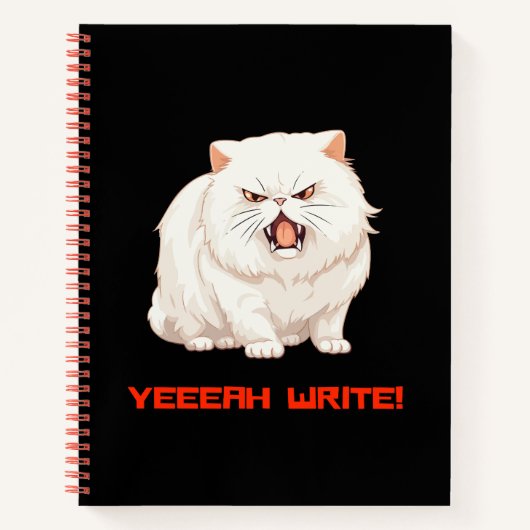 Grumpy Cat Puns Fun journal carnet (Devant)