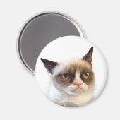 Grumpy Cat Ronde Magneet (Voorkant / Achterkant)