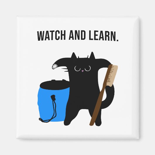 Grumpy Cat Teaches Climbing Collection Magneet (Voorkant)