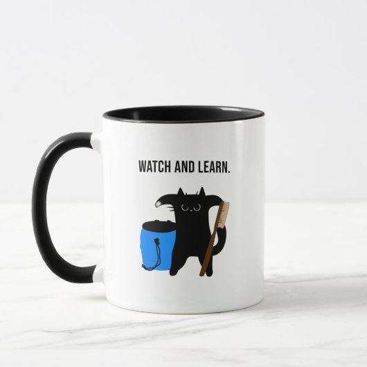 Grumpy Cat Teaches Climbing Collection Mok (Links)
