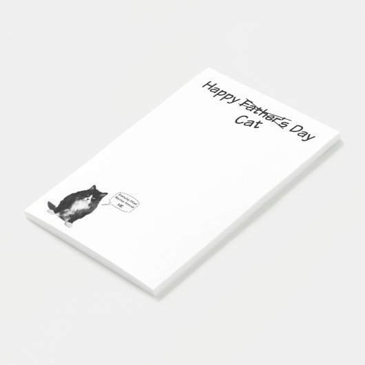 Grumpy Cat Vaderdag Post-it-Notes Post-it® Notes (Schuin)