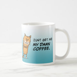 Grumpy Cat Wants Coffee Koffiemok