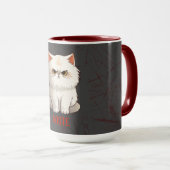 Grumpy Cat Writer Motivation Mug (Devant droit)