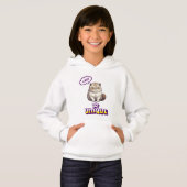 Grumpy Cat "YAY! I'm Unique" Funny Kids Pullover  (Voorkant volledig)
