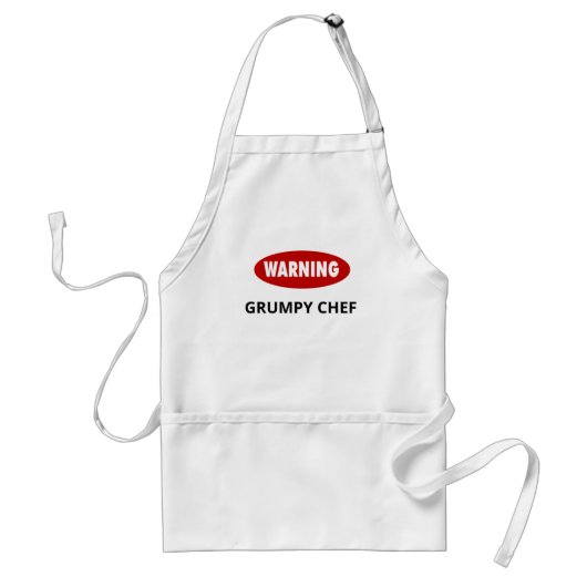 Grumpy Chef Schort (Voorkant)
