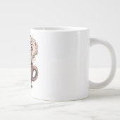 Grumpy Coffee Mug - Je cours sur le café et la hai (Droite)